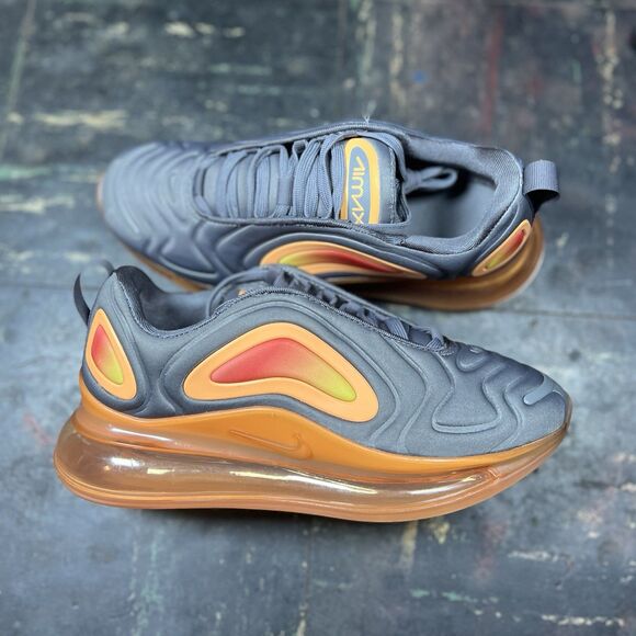 Nike Air Max 720 'Gunsmoke Orange' Youth 6Y OG RARE MJ CLEAN (AQ3196-004) - Picture 1 of 7